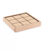   Joc de masa sudoku, Everestus, 42FEB231376, 22.5x23.5x3.1 cm, Lemn, Natur