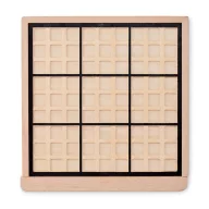   Joc de masa sudoku, Everestus, 42FEB231376, 22.5x23.5x3.1 cm, Lemn, Natur