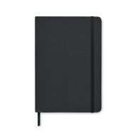   Agenda, Everestus, 42FEB231455, A5, Dictando, Coperta cu elastic, 80 file, 21x14.5x1.3 cm, Hartie, Negru