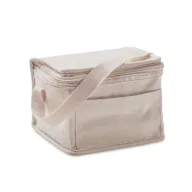   Geanta termoizolanta 6 doze, Everestus, 42FEB232186, 21x15x14.5 cm, Bumbac, Bej