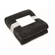 Patura 120 x 150 cm, Everestus, 2410E21561, Poliester, Negru