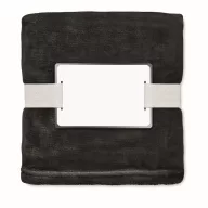 Patura 120 x 150 cm, Everestus, 2410E21561, Poliester, Negru