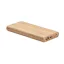 Powerbank, Everestus, 42FEB230578, 6000 mAh, 14.7x7.5x1.6 cm, Bambus, Natur