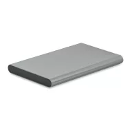  Powerbank 4000 mAh, USB-C, 2401E15727, Everestus, 6.8x11x1 cm, Aluminiu, Gri