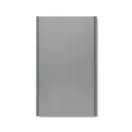 Powerbank 4000 mAh, USB-C, 2401E15727, Everestus, 6.8x11x1 cm, Aluminiu, Gri