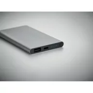   Powerbank 4000 mAh, USB-C, 2401E15727, Everestus, 6.8x11x1 cm, Aluminiu, Gri