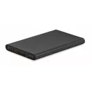 Baterie externa 4000 mAh, USB-C, 2502E14951, Everestus, 6.8 x 11 x 1 cm, Aluminiu, Albastru marin francez
