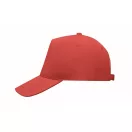 Sapca baseball, 2401E15865, Everestus, 20x17x12 cm, rPET, Rosu