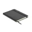 Agenda, Everestus, 42FEB231464, A5, Dictando, Coperta cu elastic, 96 file, 21.2x14.6x1.6 cm, Hartie, Negru