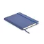 Agenda, Everestus, 42FEB231465, A5, Dictando, Coperta cu elastic, 96 file, 21.2x14.6x1.6 cm, Hartie, Albastru