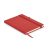 Agenda, Everestus, 42FEB231466, A5, Dictando, Coperta cu elastic, 96 file, 21.2x14.6x1.6 cm, Hartie, Rosu