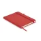 Agenda, Everestus, 42FEB231466, A5, Dictando, Coperta cu elastic, 96 file, 21.2x14.6x1.6 cm, Hartie, Rosu