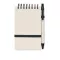 Agenda cu pix, Everestus, 42FEB231478, A6, Dictando, Coperta cu elastic, 70 file, 8.2x1.2x14 cm, Hartie, Negru