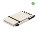 Agenda cu pix, Everestus, 42FEB231478, A6, Dictando, Coperta cu elastic, 70 file, 8.2x1.2x14 cm, Hartie, Negru