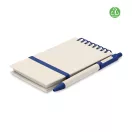 Agenda cu pix, Everestus, 42FEB231479, A6, Dictando, Coperta cu elastic, 70 file, 8.2x1.2x14 cm, Hartie, Albastru