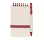 Agenda cu pix, Everestus, 42FEB231480, A6, Dictando, Coperta cu elastic, 70 file, 8.2x1.2x14 cm, Hartie, Rosu