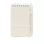 Agenda cu pix, Everestus, 42FEB231482, A6, Dictando, Coperta cu elastic, 70 file, 8.2x1.2x14 cm, Hartie, Alb