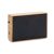 Boxa portabila solara wireless 3W, Everestus, 42FEB231536, 9.3x6.2x2.3 cm, Bambus, Natur