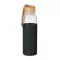 Sticla de apa bidon sport, Everestus, 42FEB231012, 500 ml, Ø6x23 cm, Sticla, Negru