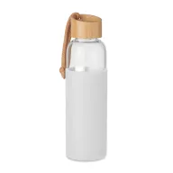   Sticla de apa bidon sport, Everestus, 42FEB231015, 500 ml, Ø6x23 cm, Sticla, Alb