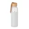Sticla de apa bidon sport, Everestus, 42FEB231015, 500 ml, Ø6x23 cm, Sticla, Alb