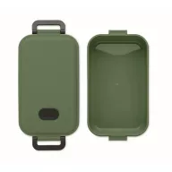   Caserola pranz, 800 ml, 2410E21905, Everestus, 21 x 11.5 x 5.5 cm, Polipropilena, Verde inchis