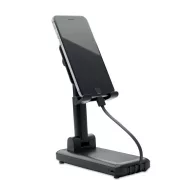   Powerbank cu suport de telefon, Everestus, 42FEB230573, 10000 mAh, 14.3x6.8x3.9 cm, ABS, Negru