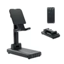 Powerbank cu suport de telefon, Everestus, 42FEB230573, 10000 mAh, 14.3x6.8x3.9 cm, ABS, Negru