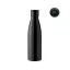 Sticla termoizolanta, Everestus, 42FEB231039, 500 ml, Ø6.5x25.5 cm, Otel, Negru