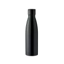 Sticla termoizolanta, Everestus, 42FEB231039, 500 ml, Ø6.5x25.5 cm, Otel, Negru