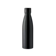   Sticla termoizolanta, Everestus, 42FEB231039, 500 ml, Ø6.5x25.5 cm, Otel, Negru