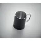 Cana, Everestus, 42FEB232354, 300 ml, 11x8.5 cm, Otel, Negru