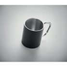 Cana, Everestus, 42FEB232354, 300 ml, 11x8.5 cm, Otel, Negru