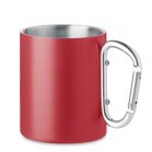 Cana, Everestus, 42FEB232355, 300 ml, 11x8.5 cm, Otel, Rosu