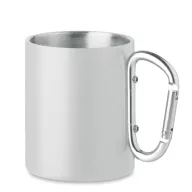 Cana, Everestus, 42FEB232357, 300 ml, 11x8.5 cm, Otel, Alb
