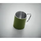 Cana, Everestus, 42FEB232356, 300 ml, 11x8.5 cm, Otel, Verde Inchis