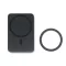 Powerbank cu incarcator wireless 15W, Everestus, 42FEB230570, 5000 mAh, 9.2x6.2x1.3 cm, ABS, Negru