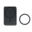 Powerbank cu incarcator wireless 15W, Everestus, 42FEB230570, 5000 mAh, 9.2x6.2x1.3 cm, ABS, Negru