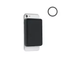 Powerbank cu incarcator wireless 15W, Everestus, 42FEB230570, 5000 mAh, 9.2x6.2x1.3 cm, ABS, Negru