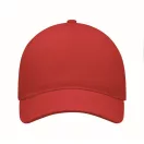 Sapca baseball, 2401E15875, Everestus, 21x16x11 cm, Bumbac, Rosu