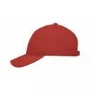 Sapca baseball, 2401E15875, Everestus, 21x16x11 cm, Bumbac, Rosu