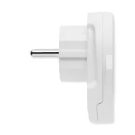   Adaptor World to Europe USB, Skross, 42FEB230703, 6.4x5.5x7.5 cm, Policarbonat, Alb