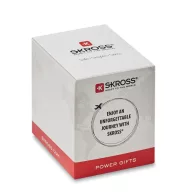   Adaptor World to Europe USB, Skross, 42FEB230703, 6.4x5.5x7.5 cm, Policarbonat, Alb
