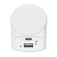   Adaptor USB Euro AC, Skross, 42FEB230699, 5x6x6 cm, Policarbonat, Alb