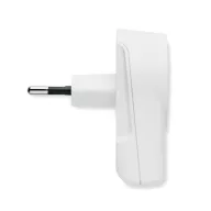   Adaptor USB Euro AC, Skross, 42FEB230699, 5x6x6 cm, Policarbonat, Alb