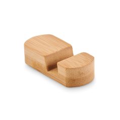   Suport telefon, de birou, Everestus, 42FEB231515, 7x2.5x1.9 cm, Bambus, Natur