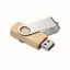 Memorie usb 2.0, 16 GB, Everestus, 2601E14661, 5.6x2x1.2 cm, Bambus, Natur