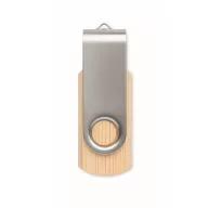   Memorie usb 2.0, 16 GB, Everestus, 2601E14661, 5.6x2x1.2 cm, Bambus, Natur