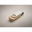 Memorie usb 2.0, 16 GB, Everestus, 2601E14661, 5.6x2x1.2 cm, Bambus, Natur