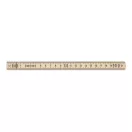 Rigla de tamplar 2M, Everestus, 42FEB230812, 24x3x1.6 cm, Lemn, Natur